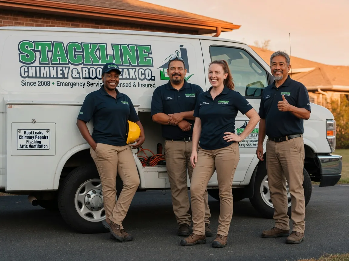 Chimney flashing repair company in Concord, PA